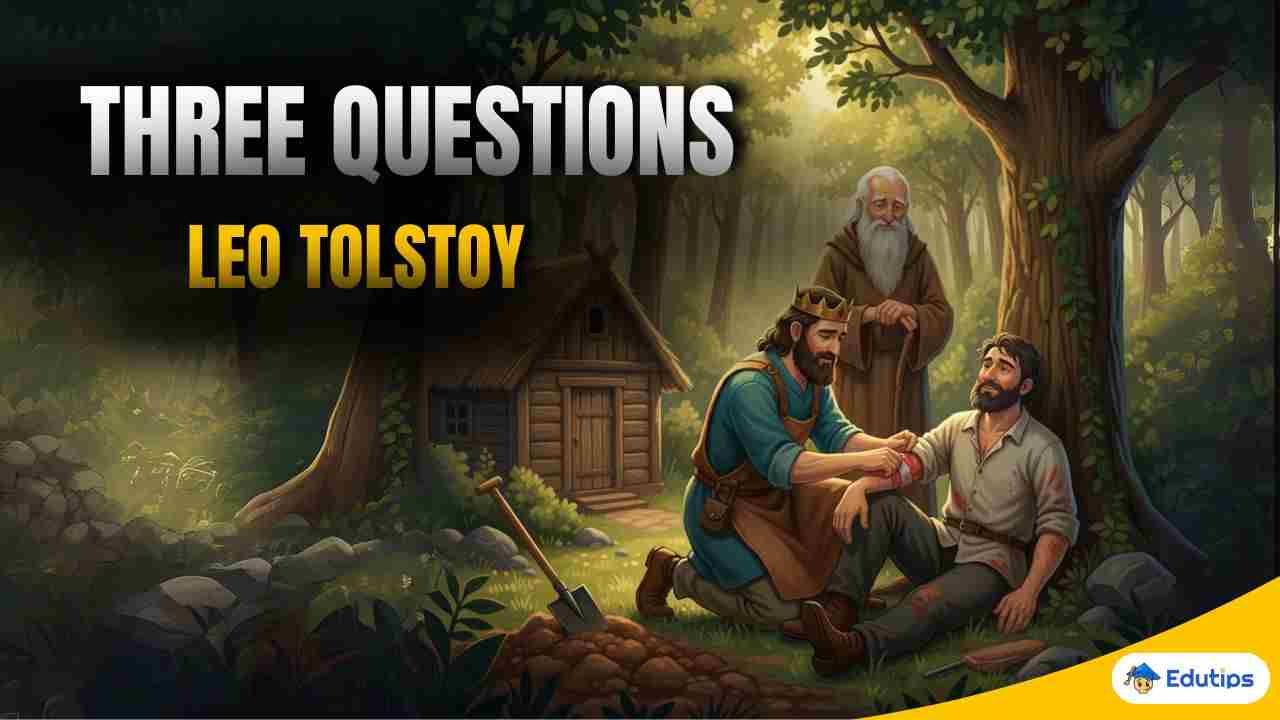 Three Questions Bengali Meaning Class 12 4th Semester English