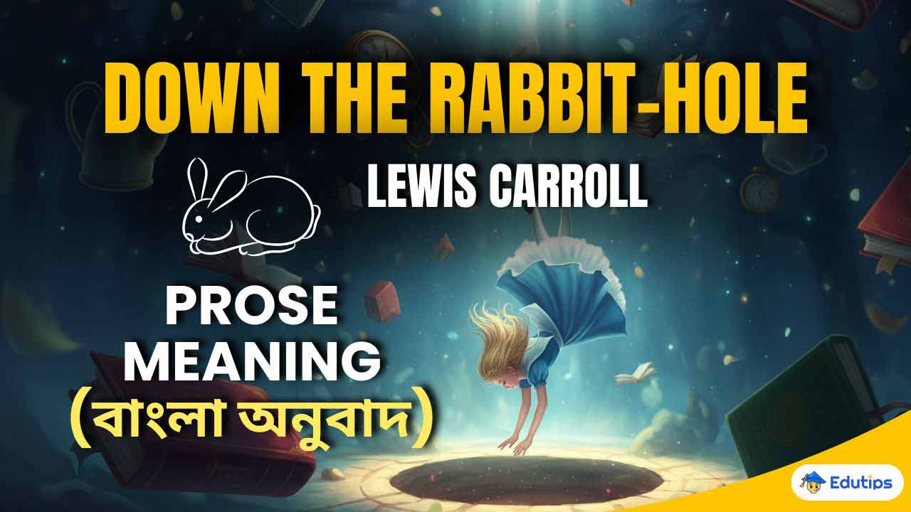 Down the Rabbit Hole Meaning in Bengali Class 12 4th Semester