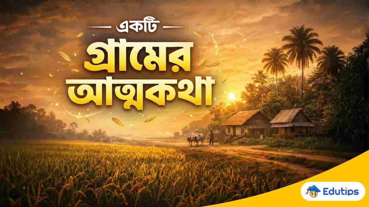 Ekti Gramer Atmakatha in Bengali Rachana