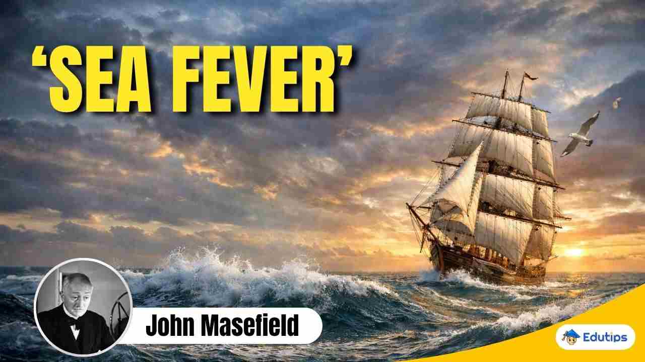 ‘Sea Fever’ Poem John Masefield Question Answer Class 10 English Lesson 6