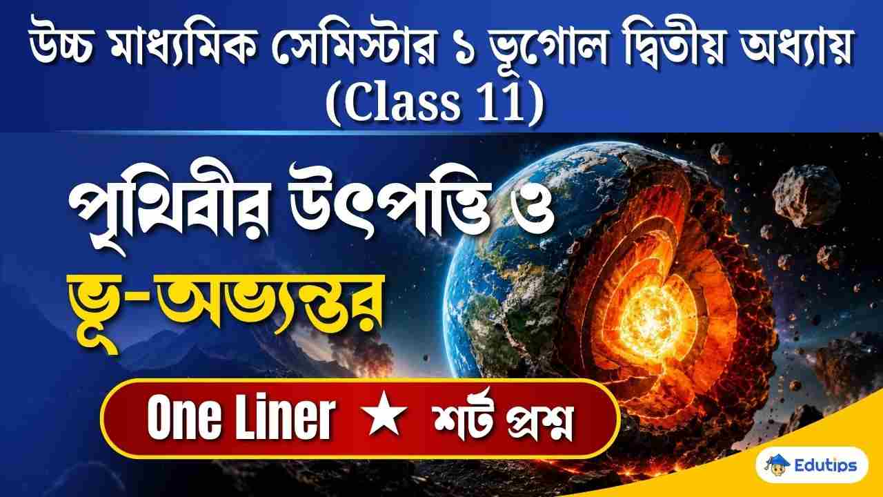 Class 11 1st Semester Geography Chapter 2 Question Answer