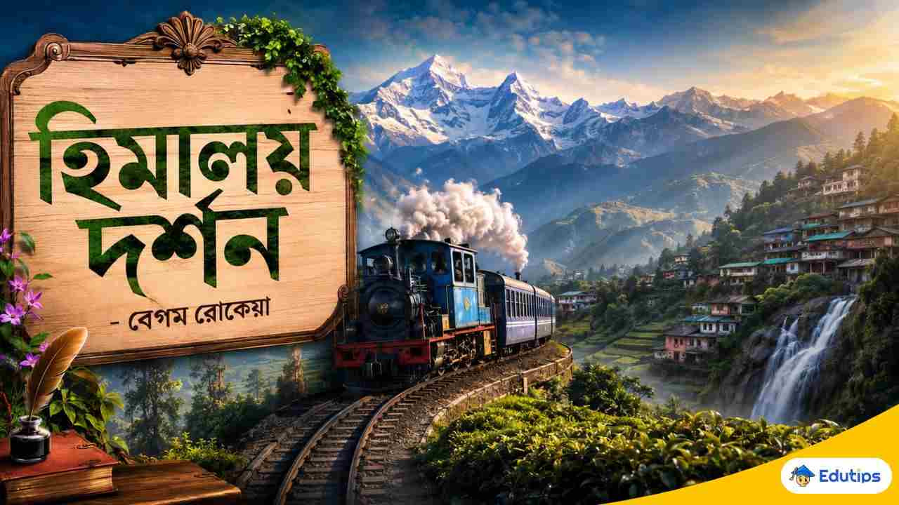 Class 9 Bengali Himalay Darshan Question Answer
