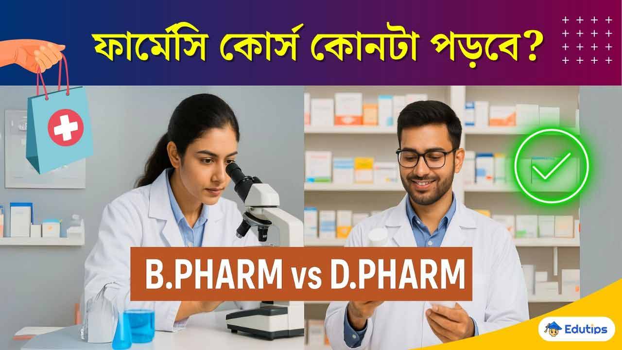 Pharmacy BPharm DPharm Study Career Which is Best