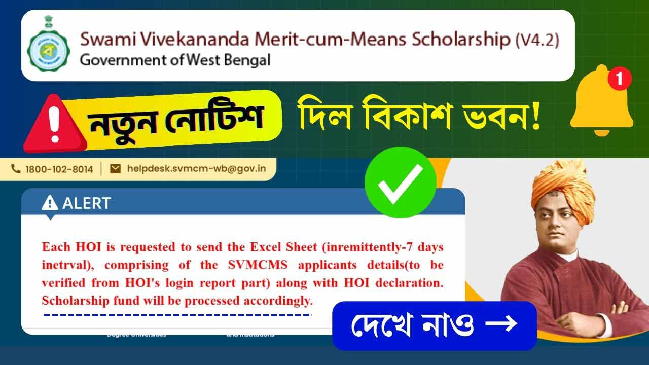 SVMCM Scholarship Fund Update Amount Disburse 2024-2025