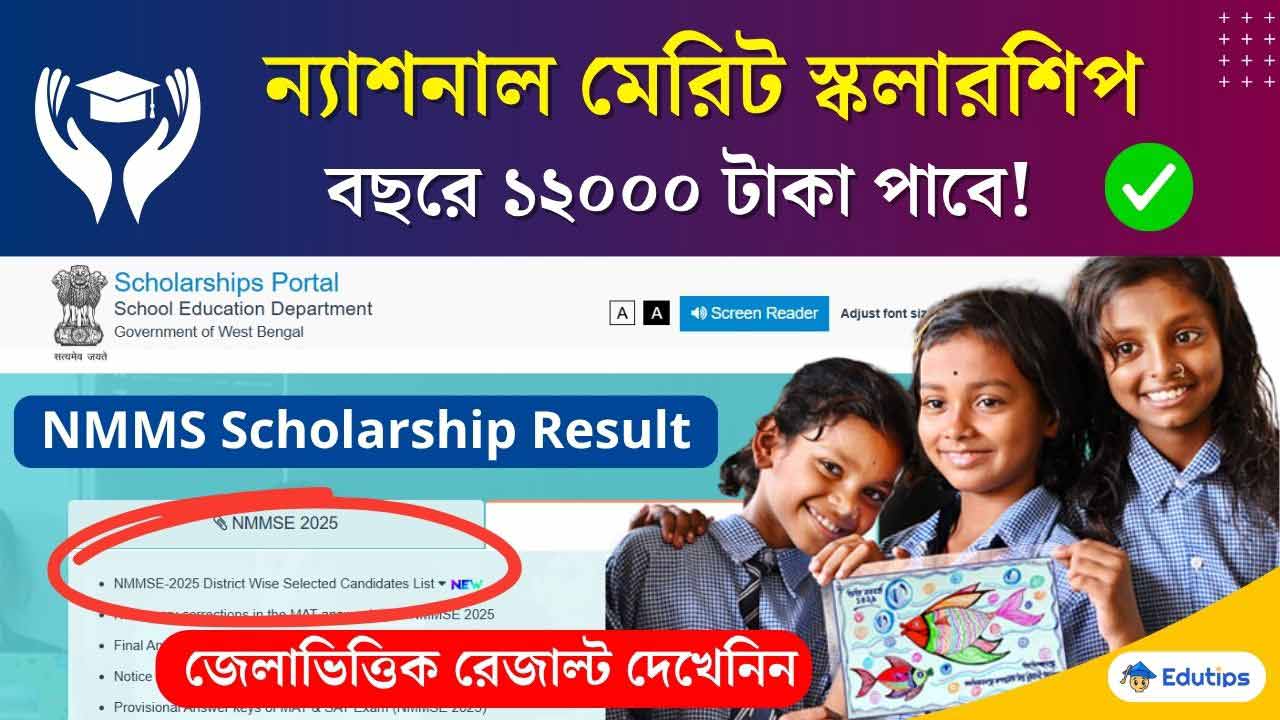 NMMS National Merit Scholarship Result 2026