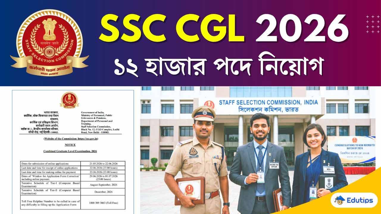 SSC CGL Recruitment 2026