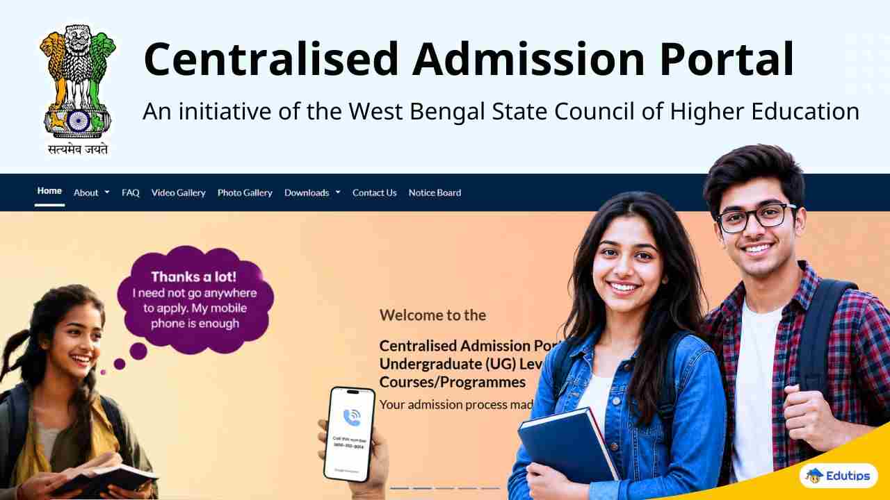 WBCAP College Admission 2026