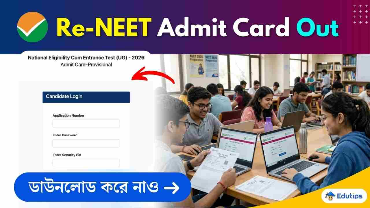 NTA Re NEET Admit Card 2026 Download