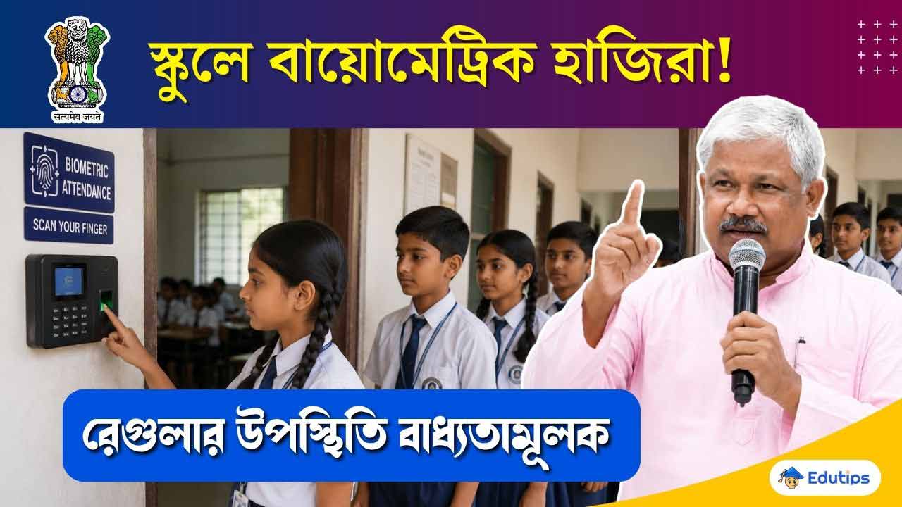 West Bengal School Biometric Attendance