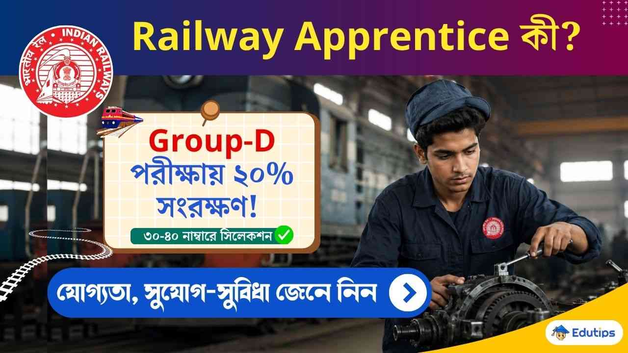Railway Apprentice Details & Benifits